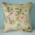 RALPH LAUREN CUSTOM WOODSTOCK GARDEN/ CALICO 14"PILLOW