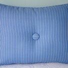 RALPH LAUREN CUSTOM DRIVER STRIPE 12X16 ACCENT PILLOW WITH BUTTONS
