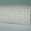 LAURA ASHLEY KATE PINK CUSTOM 14X6 BOLSTER PILLOW
