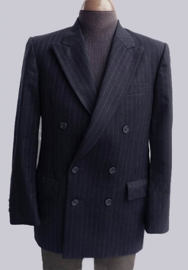 Christian Dior Monsieur Mens suit Vintage 38 R mens B. Altman Navy ...