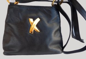 Paloma Picasso Vintage Bag 80s Leather Black Dress Straps