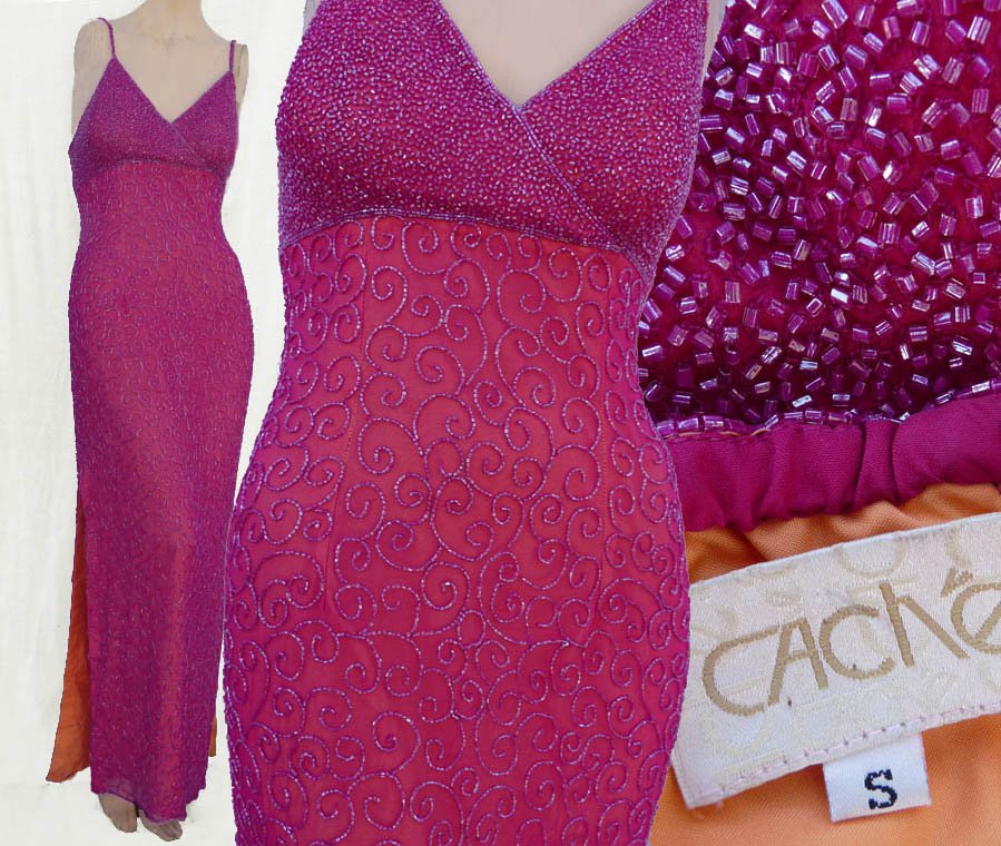 cache beaded gown