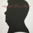 Male Paper Silhouette 8x10