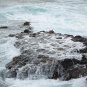 Tides on the rocks in Kauai, Hawaii