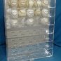 Baseball Display Case Holds 35 - Mirror Back - Acrylic - New in Box