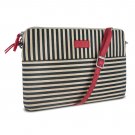 Tablet Case for Microsoft Surface Pro 3 Striped with Shoulder Strap 12.75" W x 8.75" H