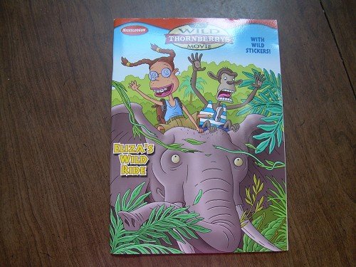 WILD THORNBERRY'S MOVIE COLORING BOOK W/STICKERS NEW