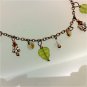Handmade Olive leaves bracelet charms