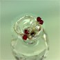Handmade Wire-wrapped Swarvoski Crystals Ring