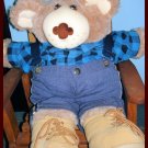 Furkins Male Bear 21inch in Outfit, Nice