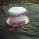 BATH TISSUE COVER HAT ROSE ANS WHITE