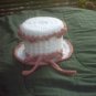 BATH TISSUE COVER HAT ROSE ANS WHITE