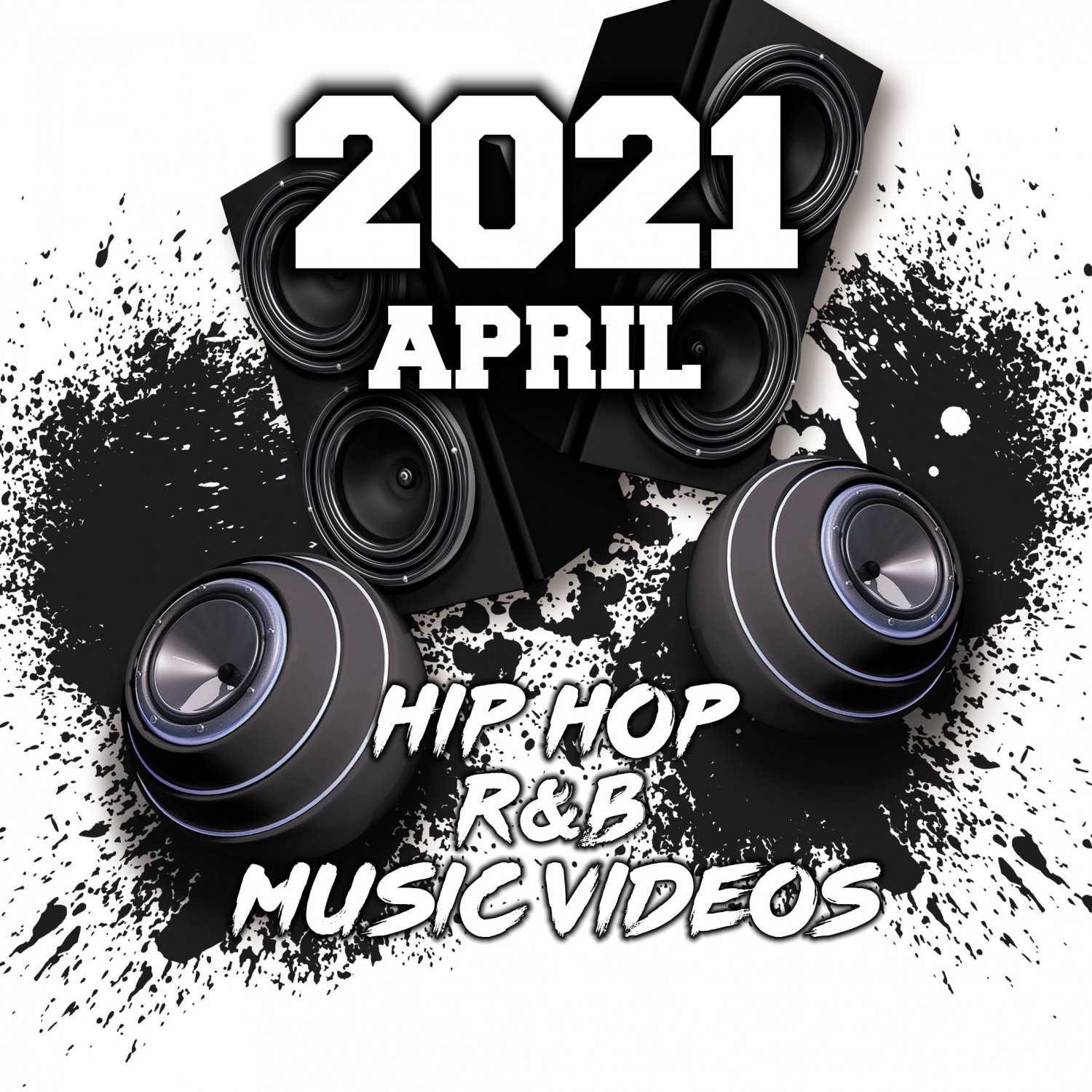 Hip Hop R&B Music Videos April 2021 (2 DVD's) 60 Music Videos