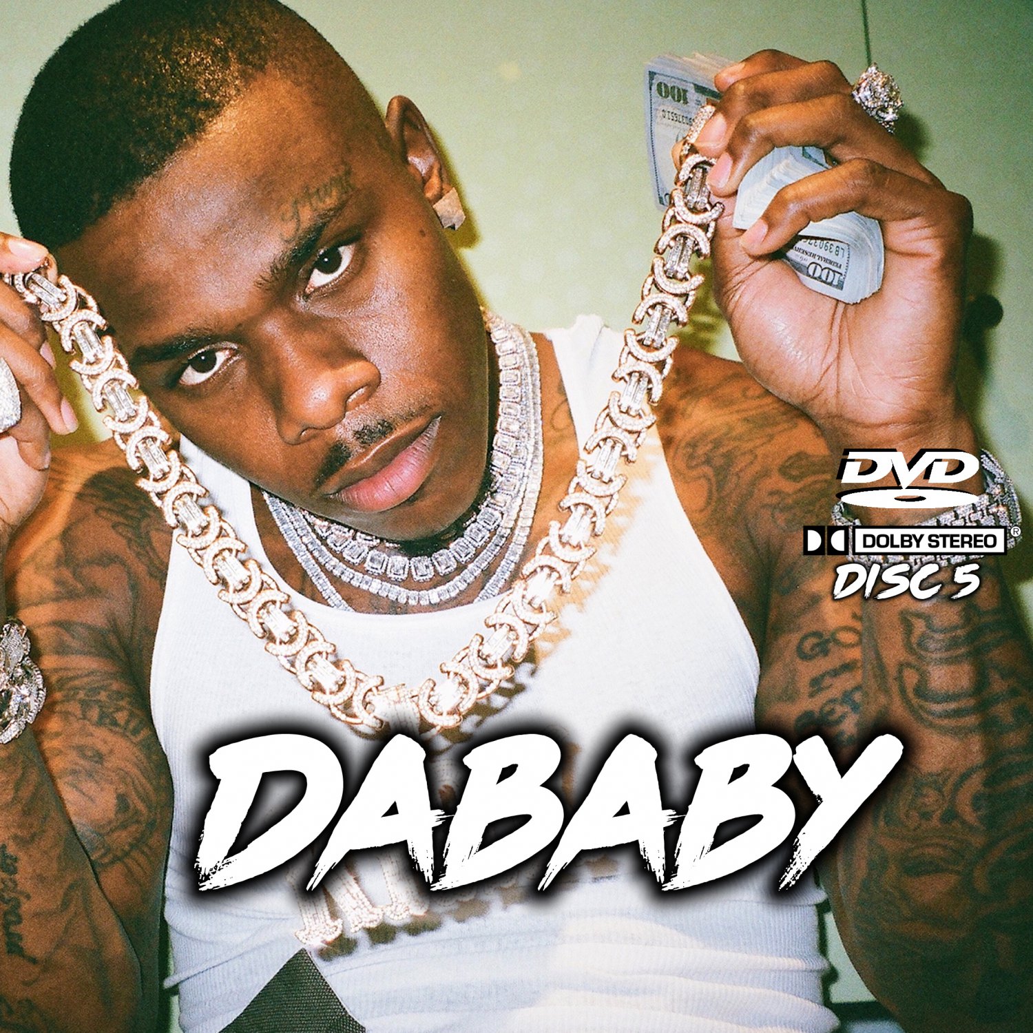 DaBaby Music Videos Collection Da Baby (6 DVD's) 125 Music Videos