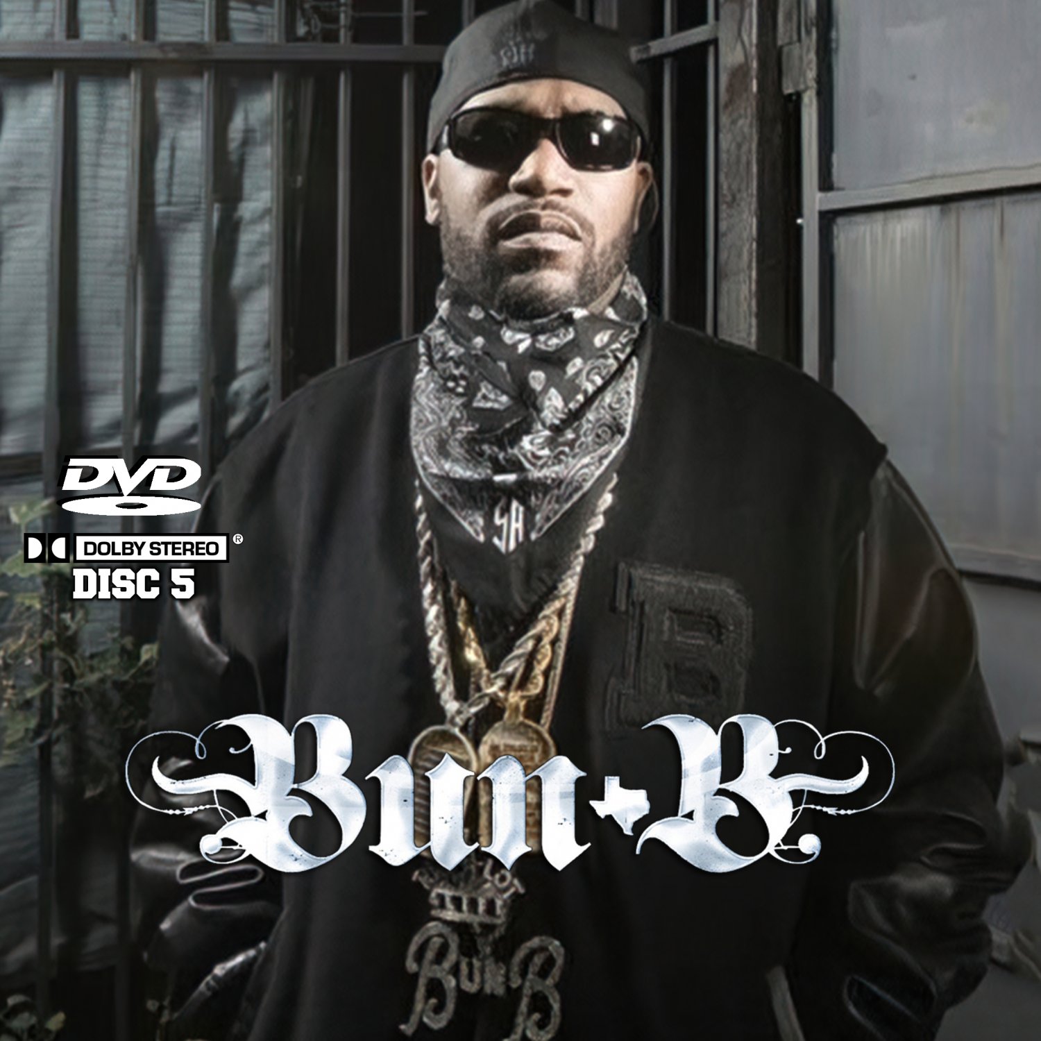 Bun B Music Videos Collection (UGK) (5 DVD's) 108 Music Videos