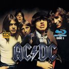 ACDC Music Videos Collection AC/DC Ultra 4K (4 Blu-Ray's) 67 Music Videos
