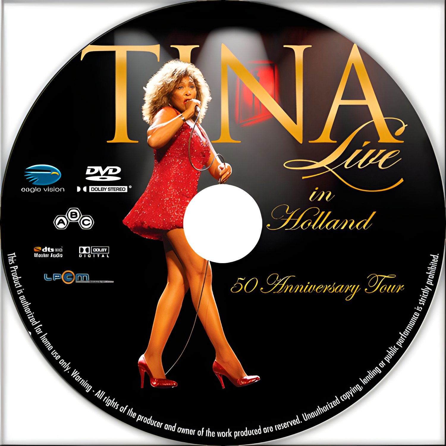 Tina Turner - Tina! 50th Anniversary Tour Holland (Live) 2009 (1 DVD)