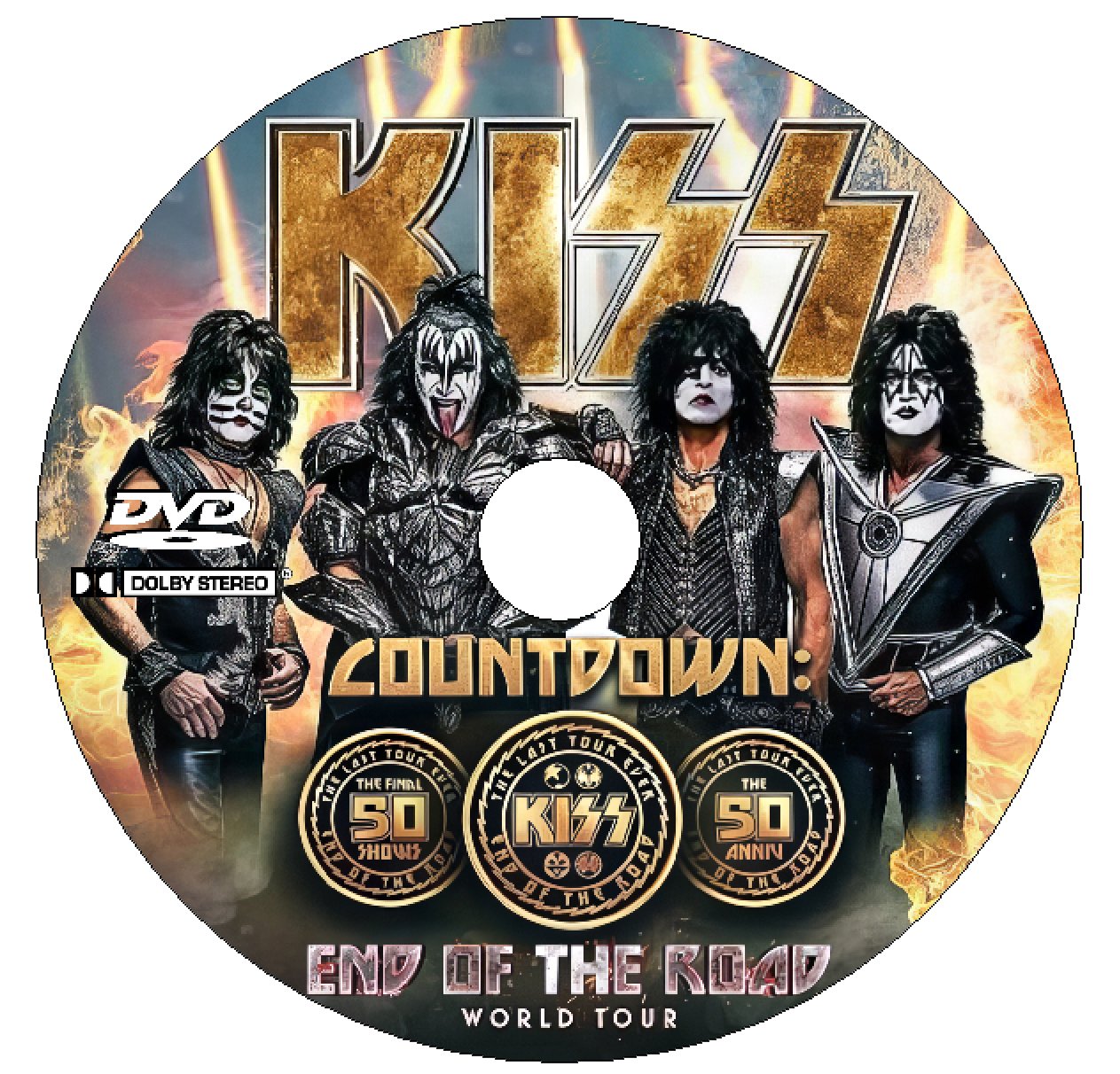 KISS - End Of The Road Tour Madison Square Garden (Live) 2023 (1 DVD)