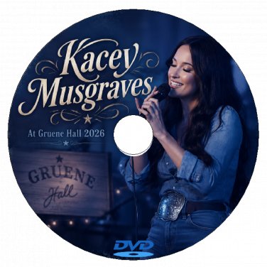Kacey Musgraves - Gruene Hall (Live) 2026 (1 DVD)