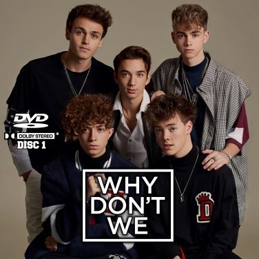 Why Don't We Music Videos Collection (2 DVD's) 37 Music Videos