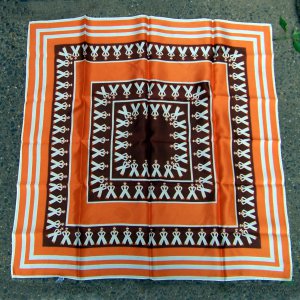 vintage scarf  25" square stylized french sailor