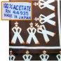 vintage scarf  25" square stylized french sailor