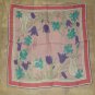 Silk Vera Scarf 30 inch square pink