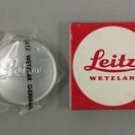 Leica Leitz Vintage Chrome Lens Cap NEW