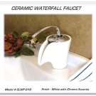 NEW CERAMIC WATERFALL FAUCET FOR BATHROOM SINKS – VASE STYLE