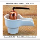 NEW CERAMIC WATERFALL FAUCET FOR BATHROOM SINKS – BOWL STYLE