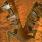 Open Back Boots Made By Bfy Size 10 Gorgeous