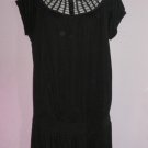 Black Top Tunic Jun Pls Sz 1X by 1955 Vintage Coll NWOT