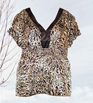 Top Blouse Allison Morgan, Plus Sz 3X Beautiful