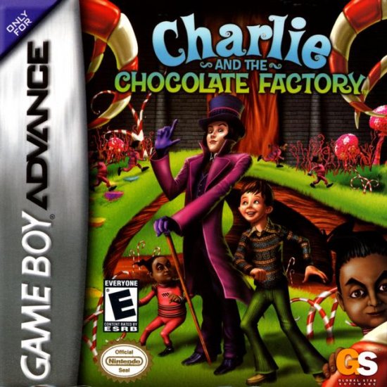 Gameboy Advance Charlie And The Chocolate Factory.