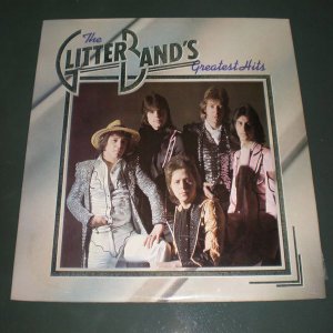 THE GLITTER BANDS, Greatest Hits ( UK Glam Rock Vinyl Record LP )