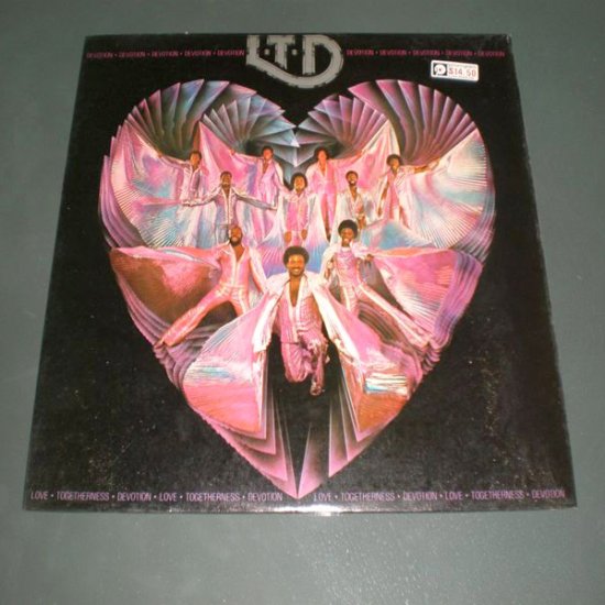 L.T.D : DEVOTION ( R&B , Funk Vinyl Record LP )