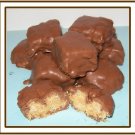 Chocolate Covered Peanut Butter Rice Crispy Treat