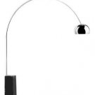 Modern Castiglioni Arco Lamp - Black Marble Base