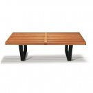 4ft George Nelson Hardwood Platform Slat Bench - Natural