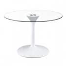 Modern Universe Round Glass Dining Table