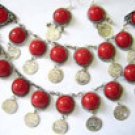 GORGEOUS MOROCCAN  NECKLACE AND EARRING SET