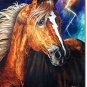 "Lightning Strikes" Horse Art Poster