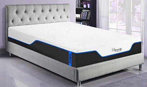 NEW! Dynasty Mattress CoolBreeze 12-FIRM Cooling Gel Memory Foam ...