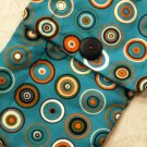Retro dots diaper clutch