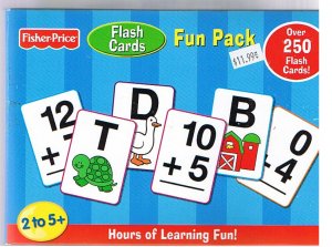 Fisher Price Flash Cards Fun Pack