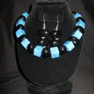 Chunky Black and Blue
