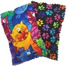 Crazy Cat Catnip Pillow Bags Two Pack -- Handmade in the USA