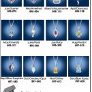 Sterling Silver Birthstone Necklace by Avon