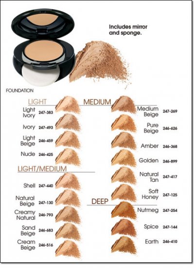 Avon Cream to Powder Foundation True Beige Matte Face Makeup