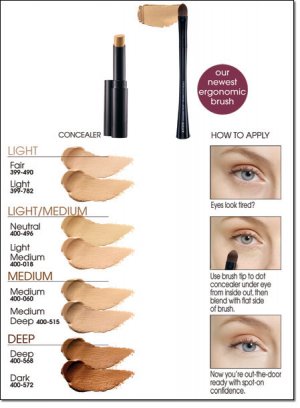 AVON ERGONOMIC CONCEALER BRUSH